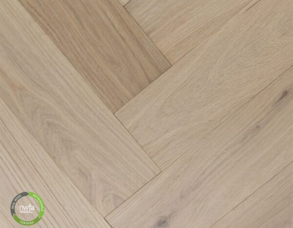 Mullican Castillian Premier Herringbone Monroe Bisque 5"