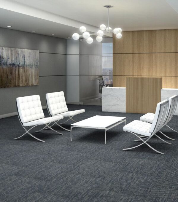 Shaw Philadelphia Mainstreet Carbon Copy Side-Kick Carpet Tile - Image 2