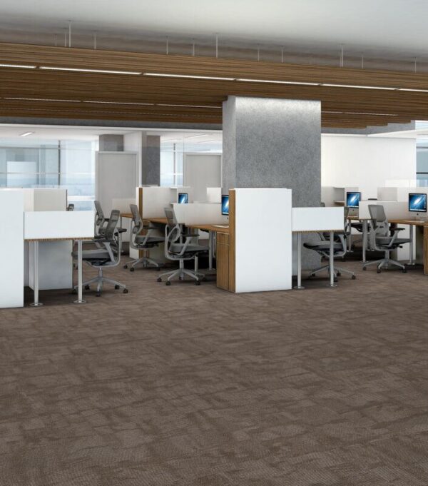Shaw Philadelphia Mainstreet Chiseled Compose Carpet Tile - Image 2