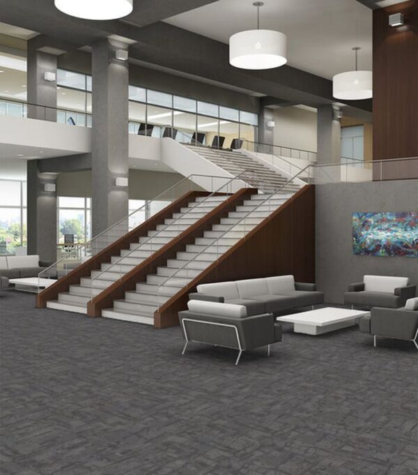 Shaw Philadelphia Mainstreet Chiseled Sculpt Carpet Tile - Image 2