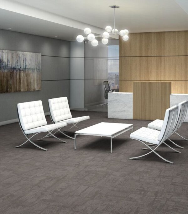 Shaw Philadelphia Mainstreet Crackled Shape Carpet Tile - Image 2