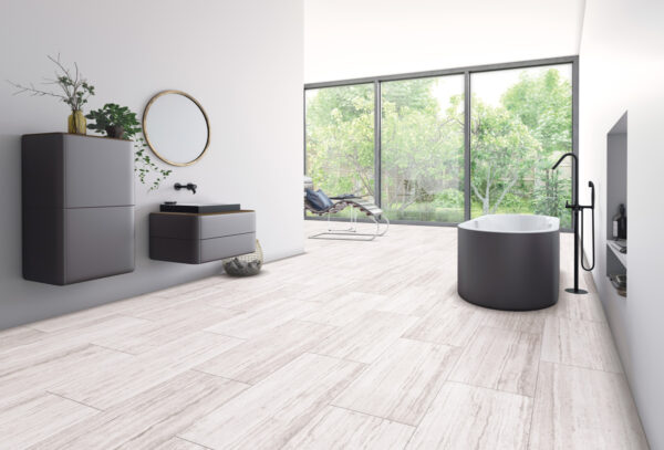 Inhaus Sono Eclipse Stone Pearl Travertine 12.2" INH53466PTX - Image 2