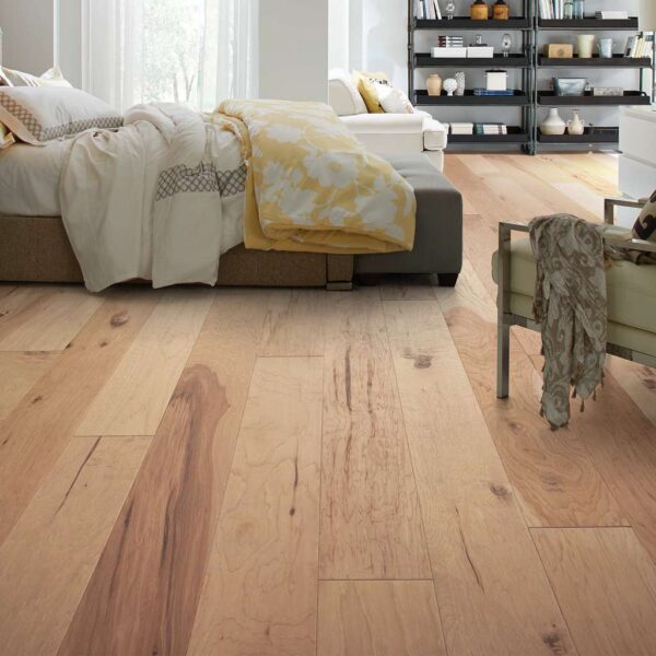 Shaw Hardwood Flooring Pebble Hill Hickory Linen 6 3/8" - Image 2