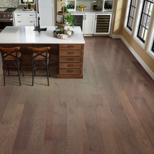 Shaw Hardwood Flooring Pebble Hill Hickory Mixed Width Rattan 3.31"/ 4.94"/ 6.38" - Image 2