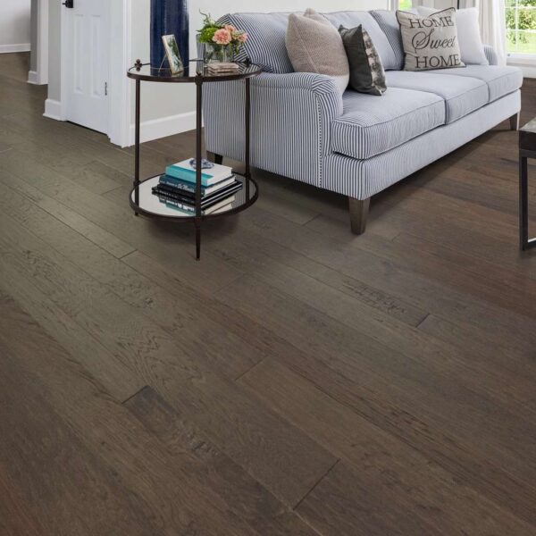 Shaw Hardwood Flooring Pebble Hill Hickory Mixed Width Shearling 3.31"/ 4.94"/ 6.38" - Image 2
