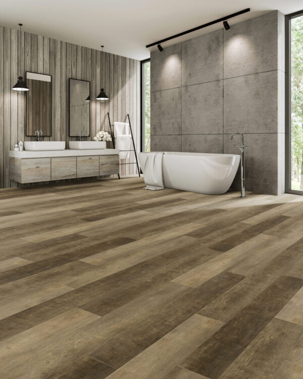 Titan Surfaces Epic Copper Ridge 7" TW04-4002 Luxury Vinyl Plank - Image 2