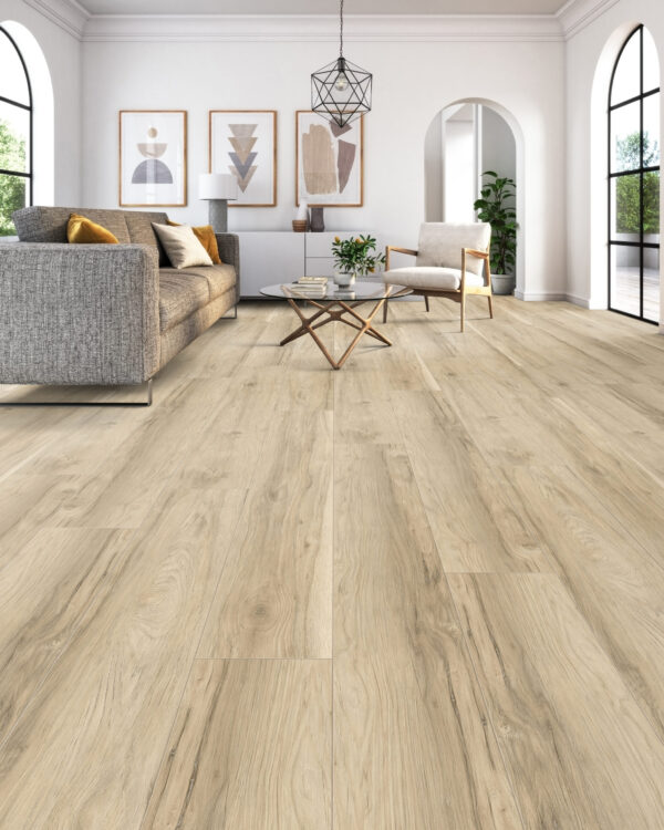Titan Surfaces Essentials Natural Pecan 9" TW05-5003 Luxury Vinyl Plank - Image 2