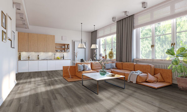 MSI Katavia room scene grey brown flooring.